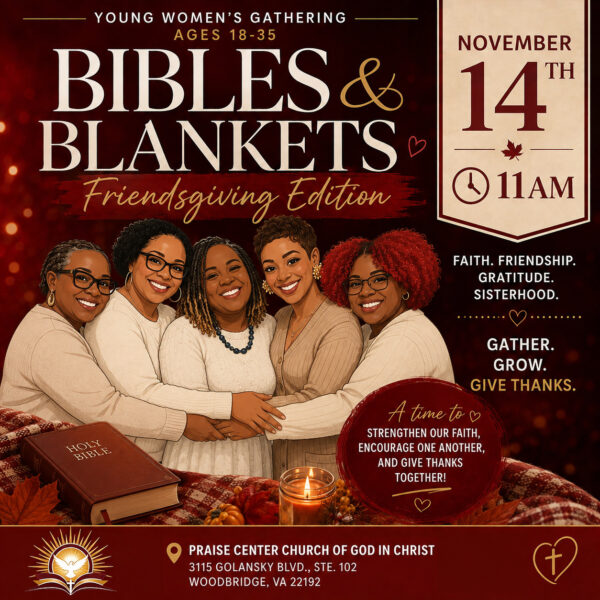 Bibles & Blankets Friendsgiving
